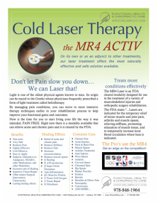 Cold Laser Therapy North Dallas